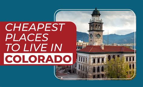 cheapest living areas colorado